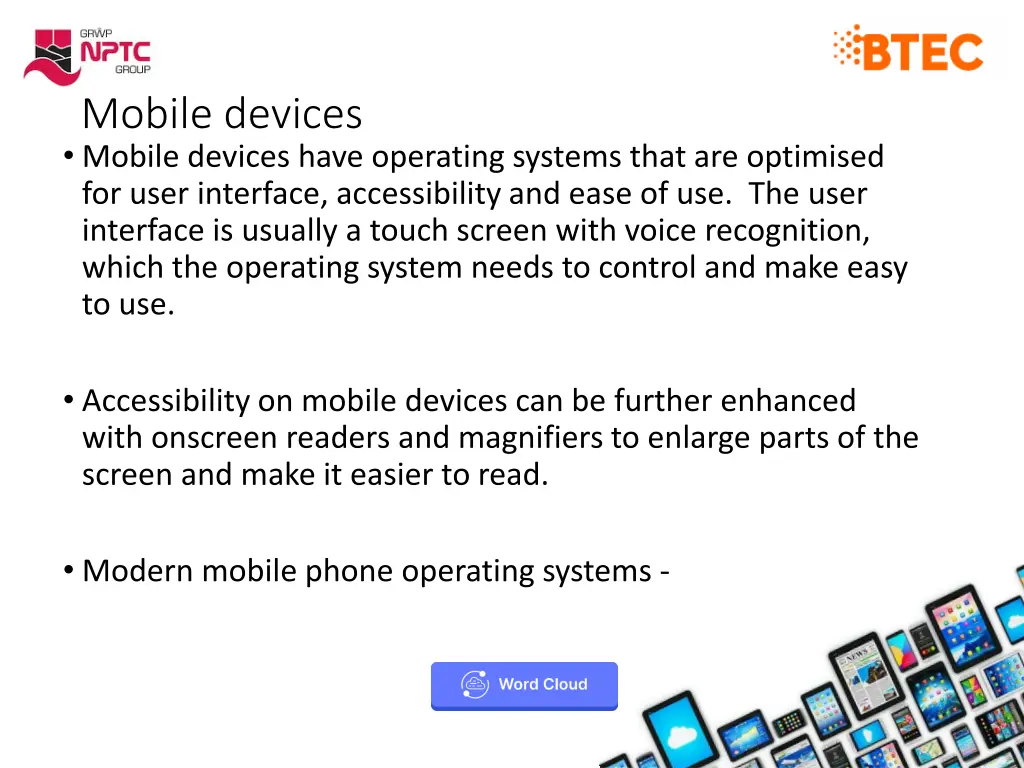 mobile devices