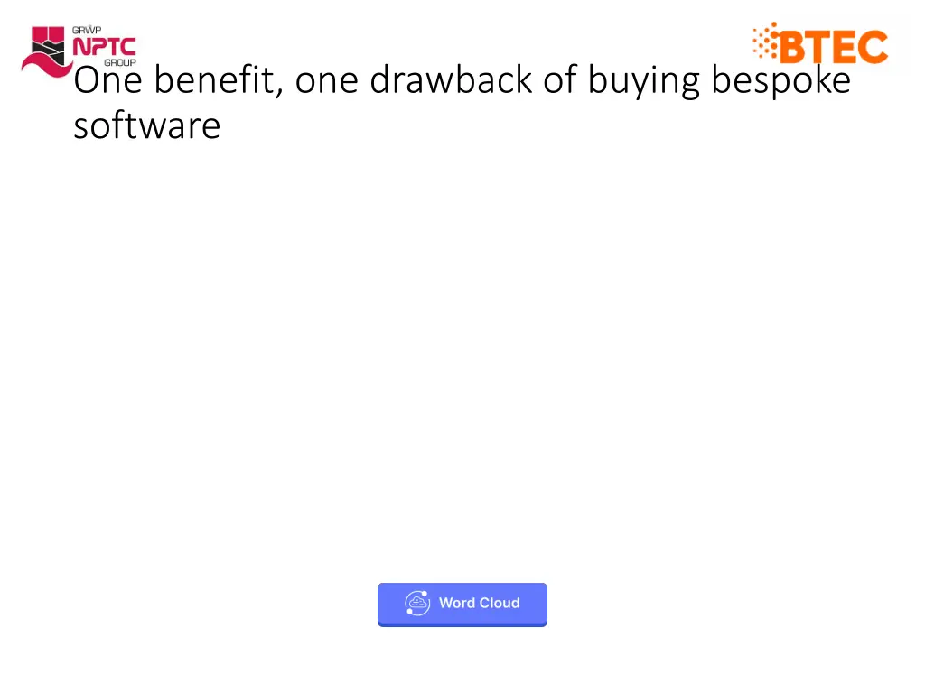 one benefit one drawback of buying bespoke