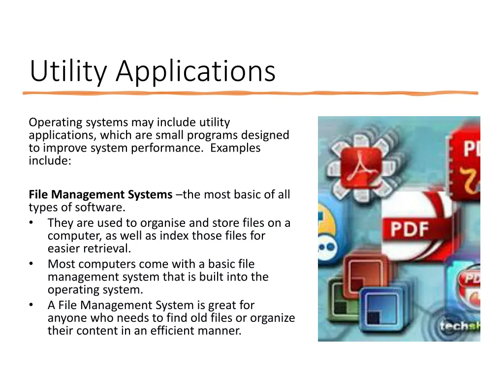 utility applications