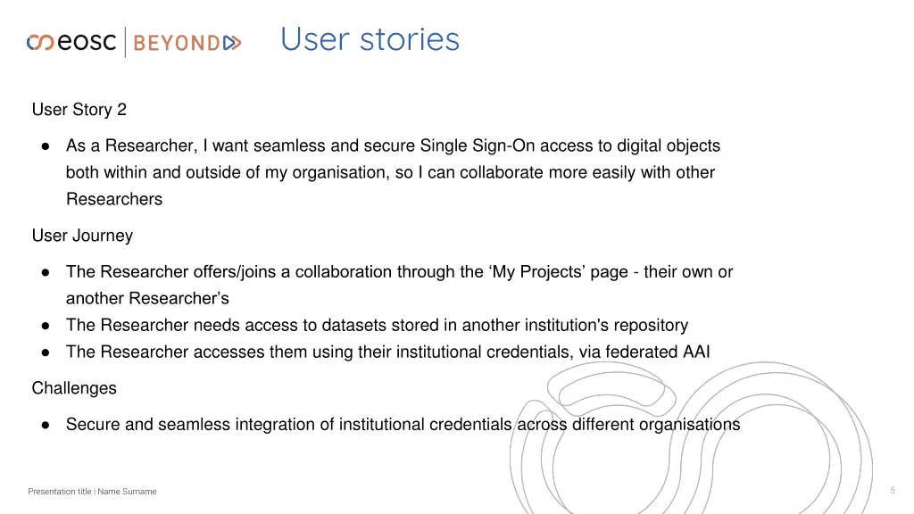 user stories 1