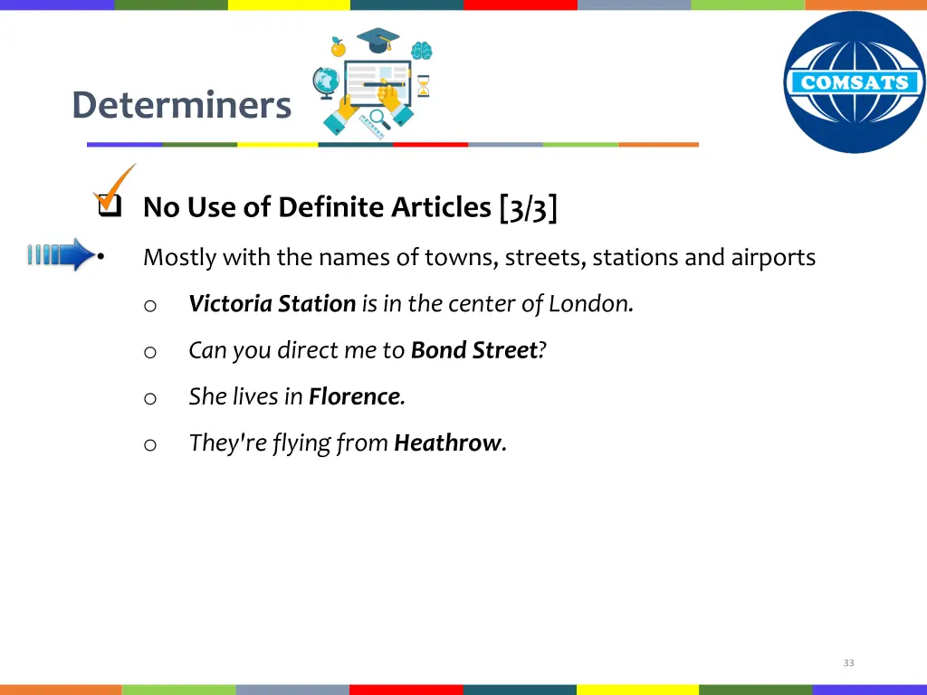 determiners 9