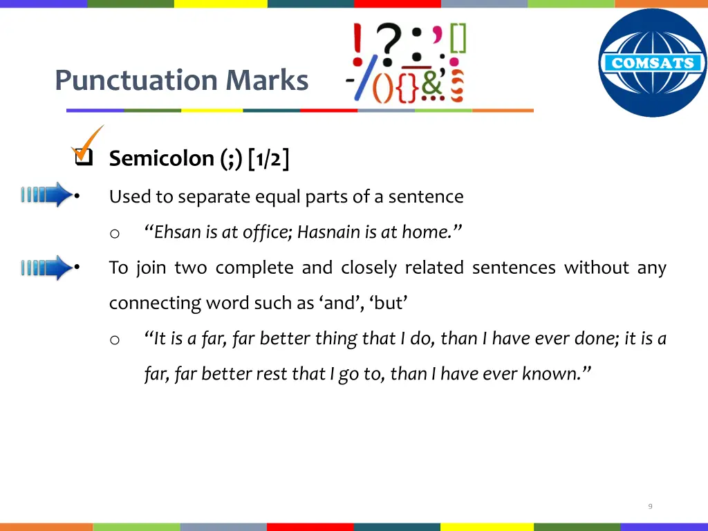 punctuation marks 6