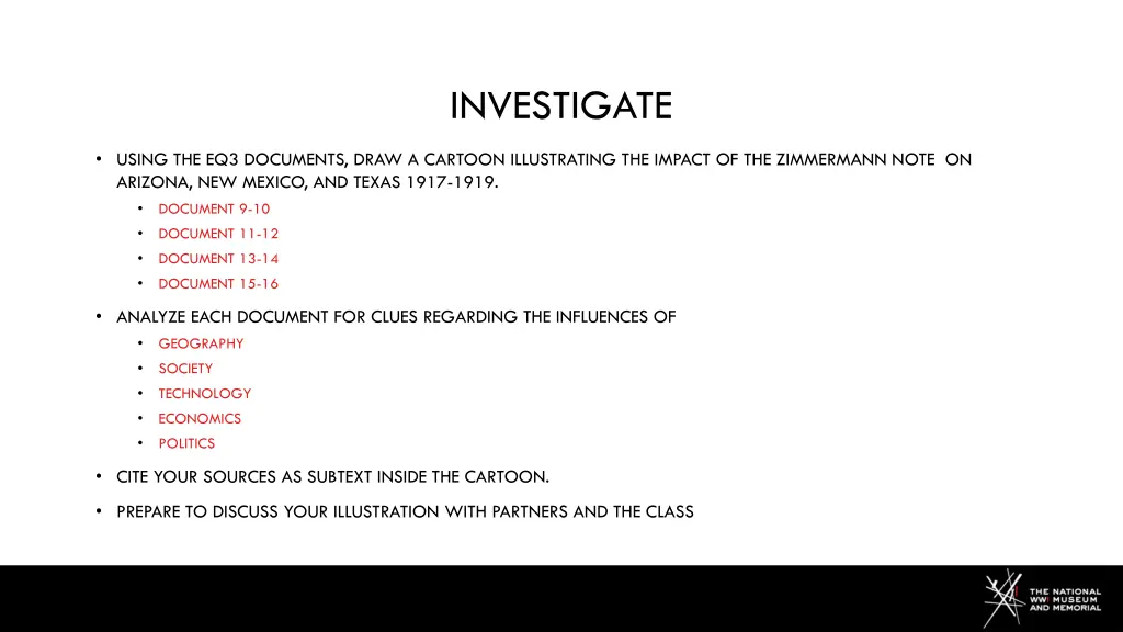 investigate