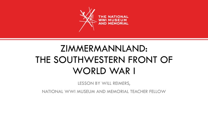 zimmermannland the southwestern front of world