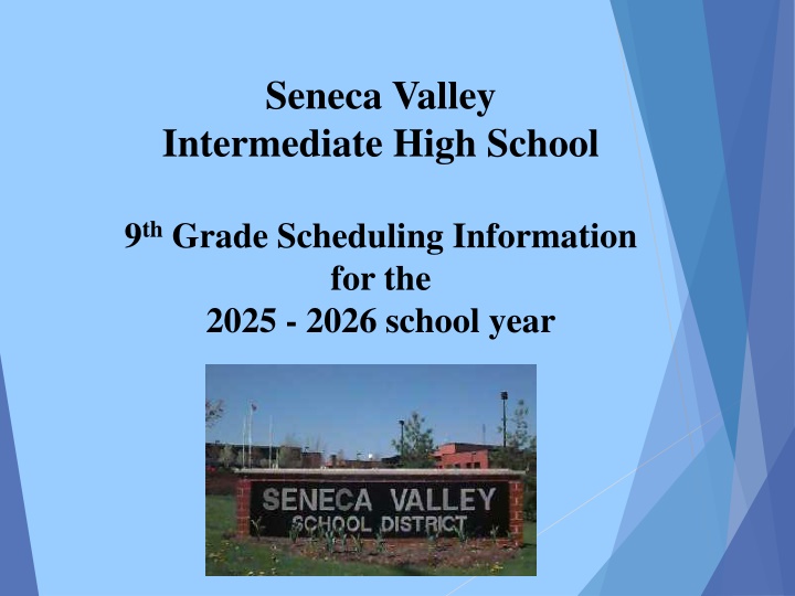 seneca valley intermediate high school