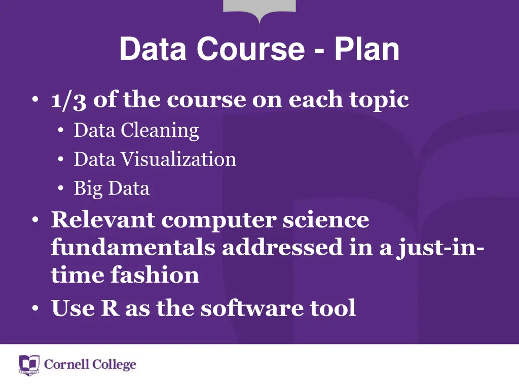 data course plan