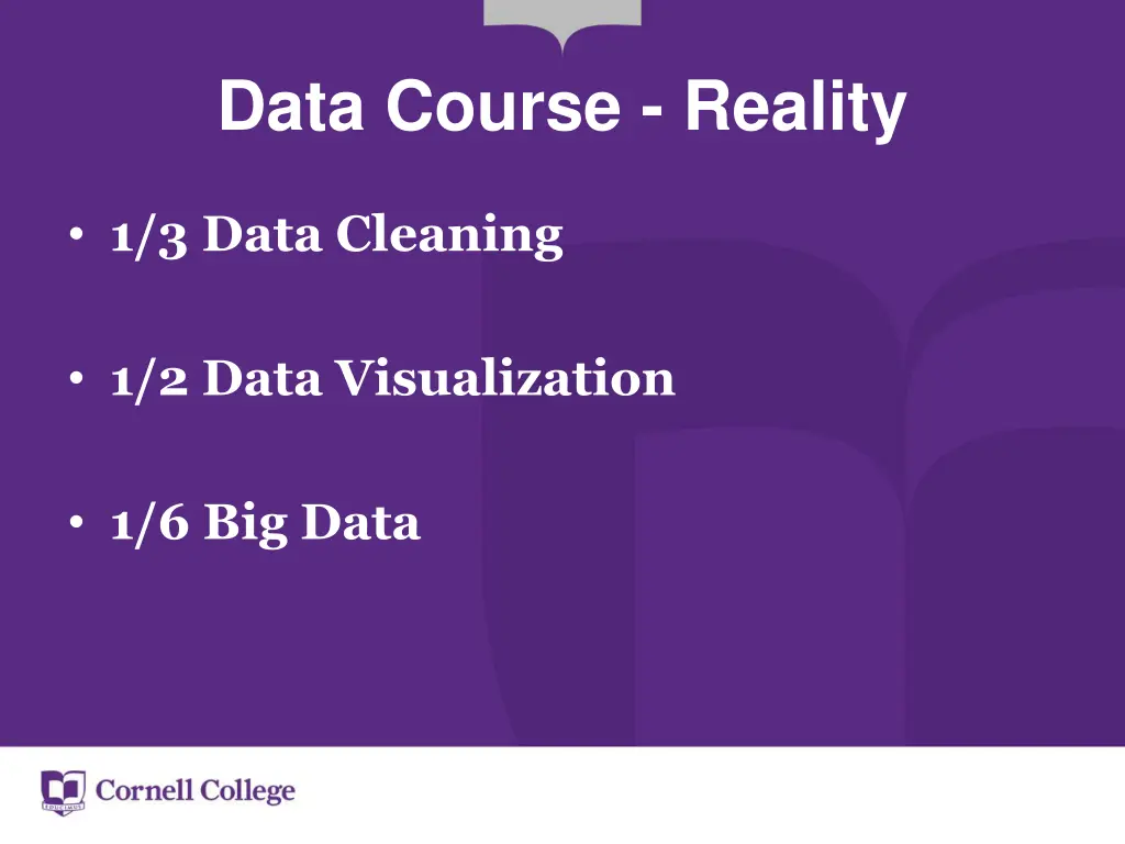data course reality