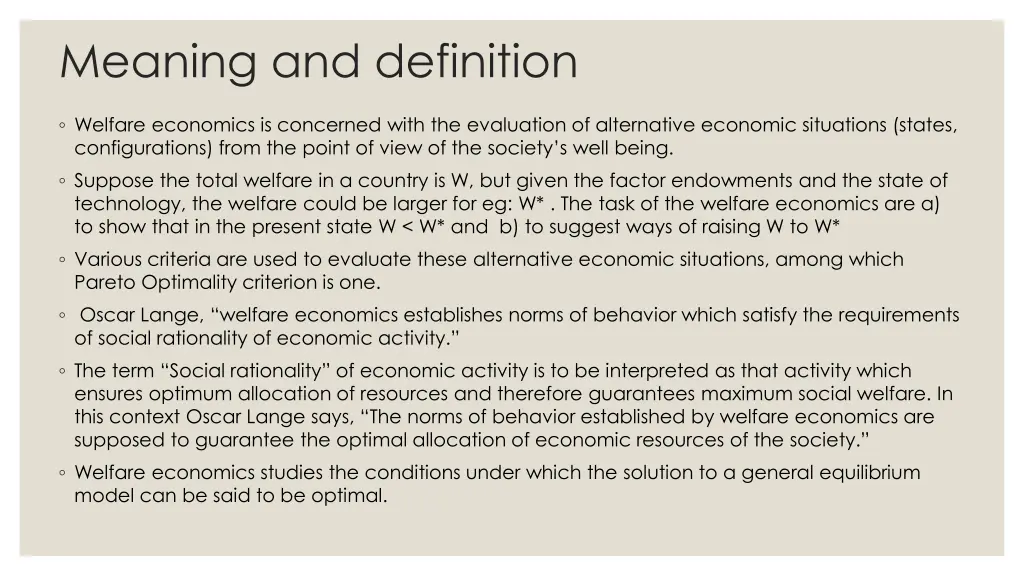 meaning and definition