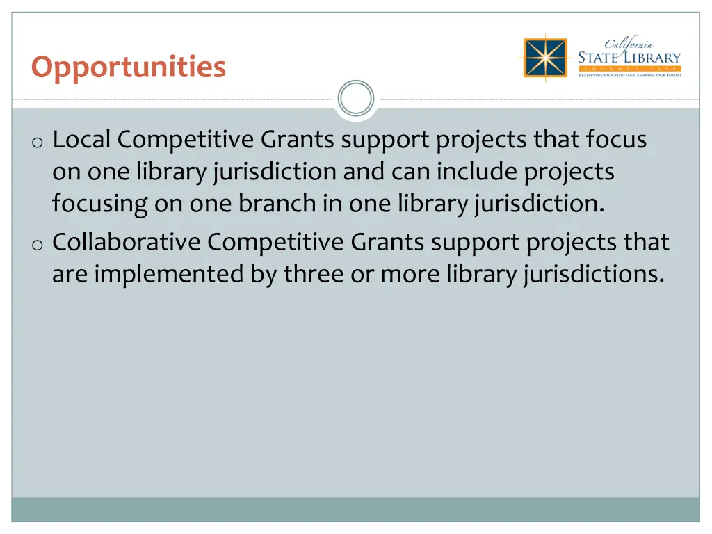 opportunities