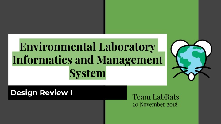 environmental laboratory informatics