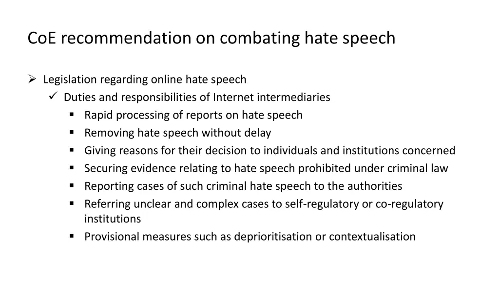 coe recommendation on combating hate speech 3
