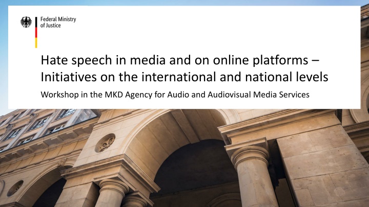 hate speech in media and on online platforms