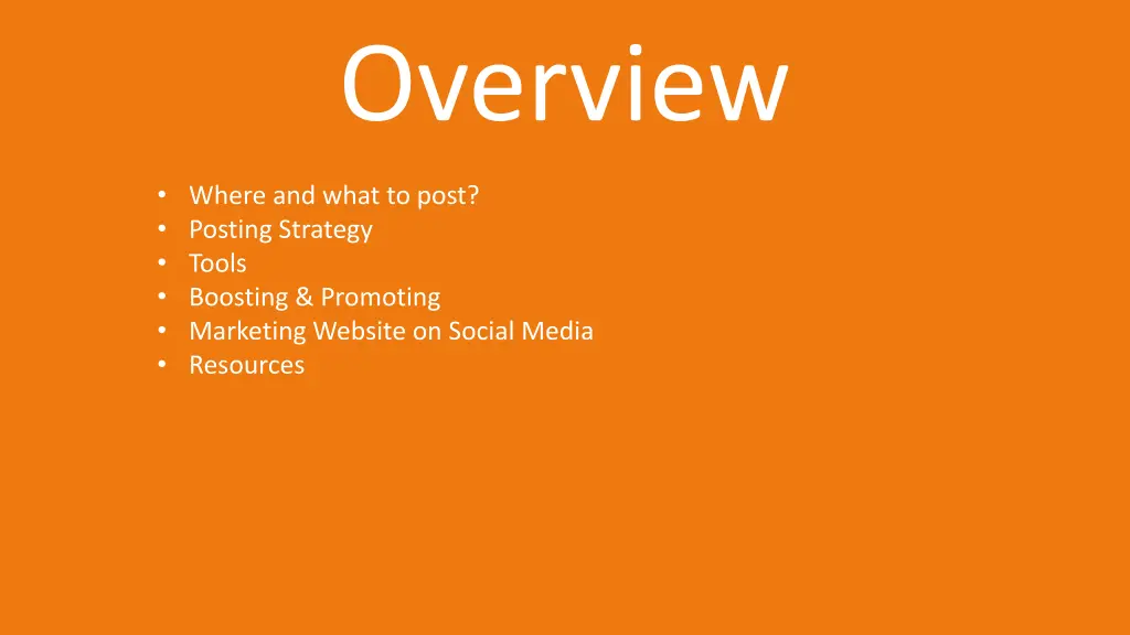 sessions overview