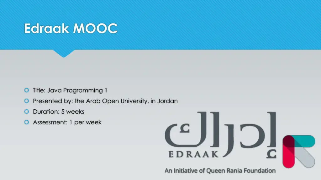 edraak mooc
