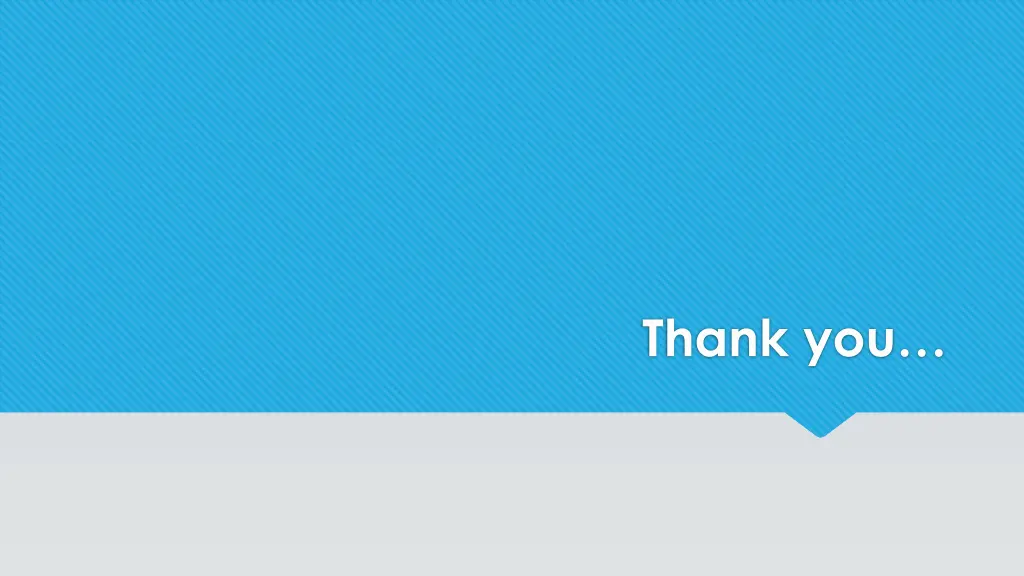 thank you