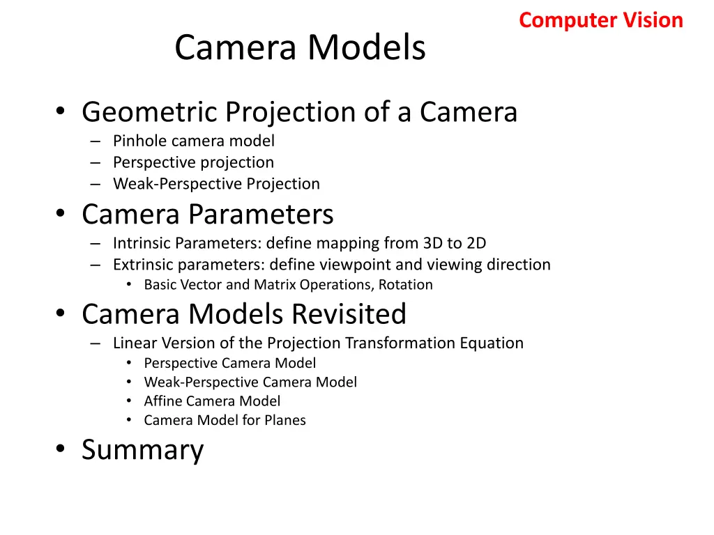computer vision 4