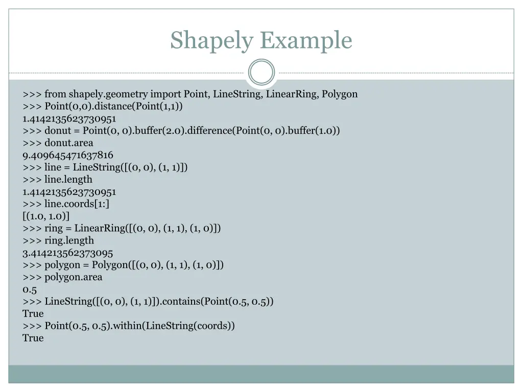 shapely example