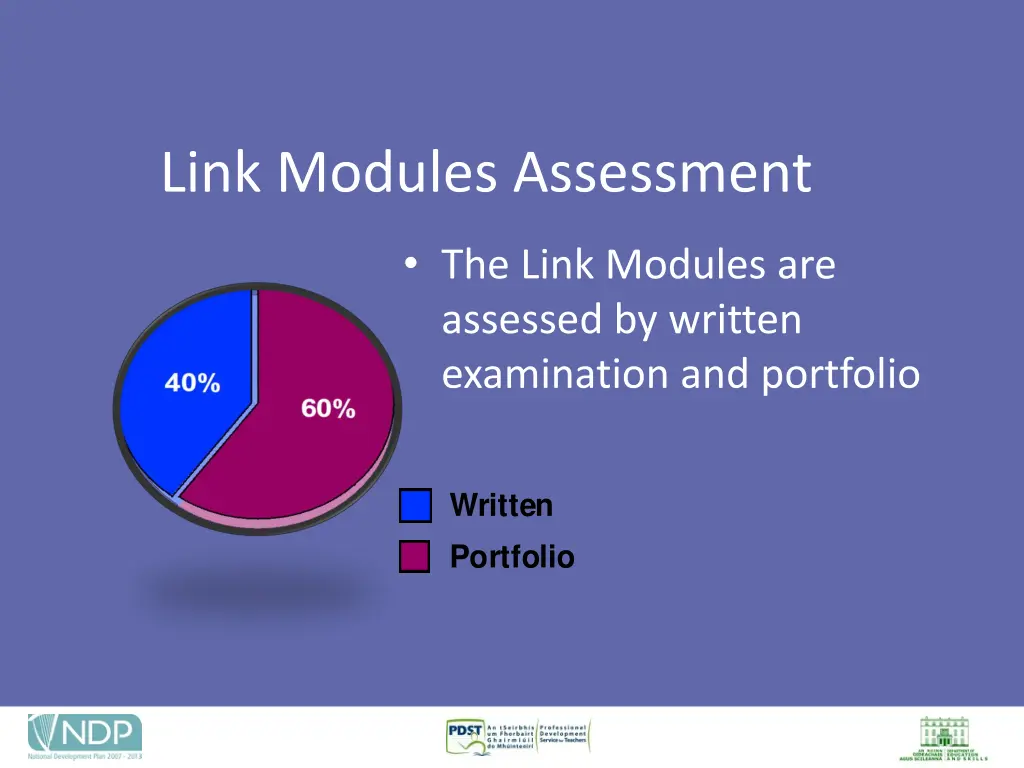 link modules assessment