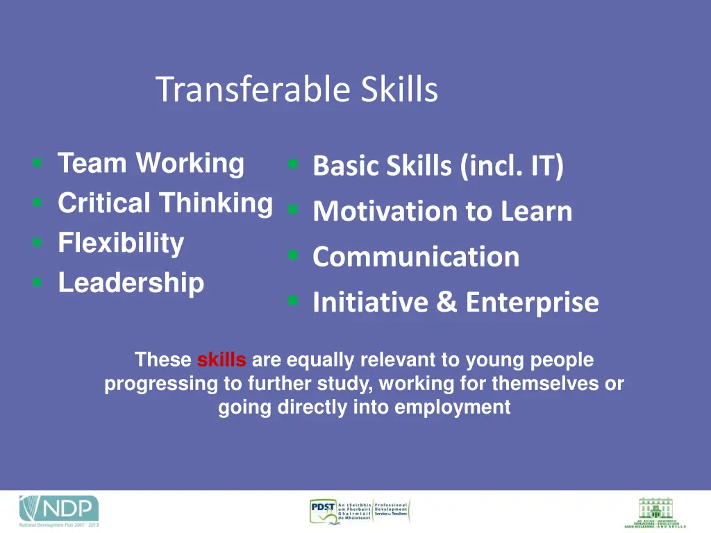 transferable skills