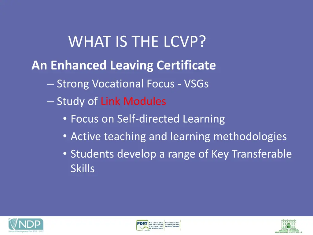 what is the lcvp