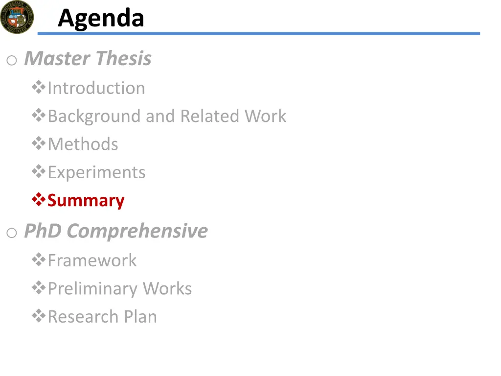 agenda 5