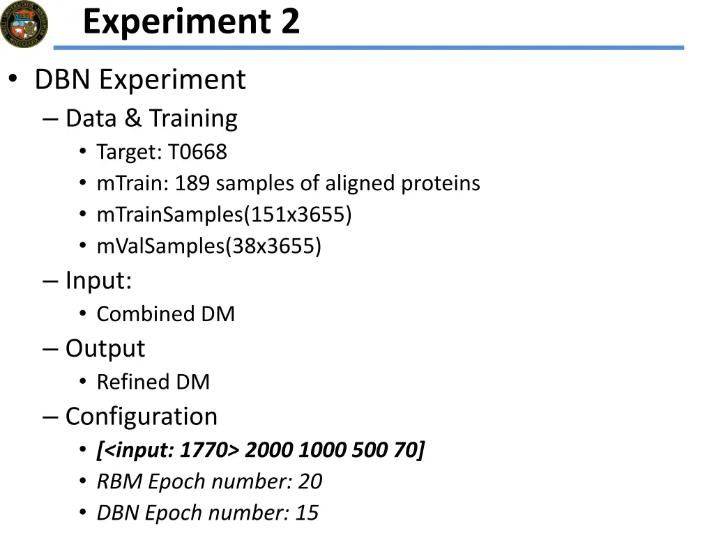 experiment 2