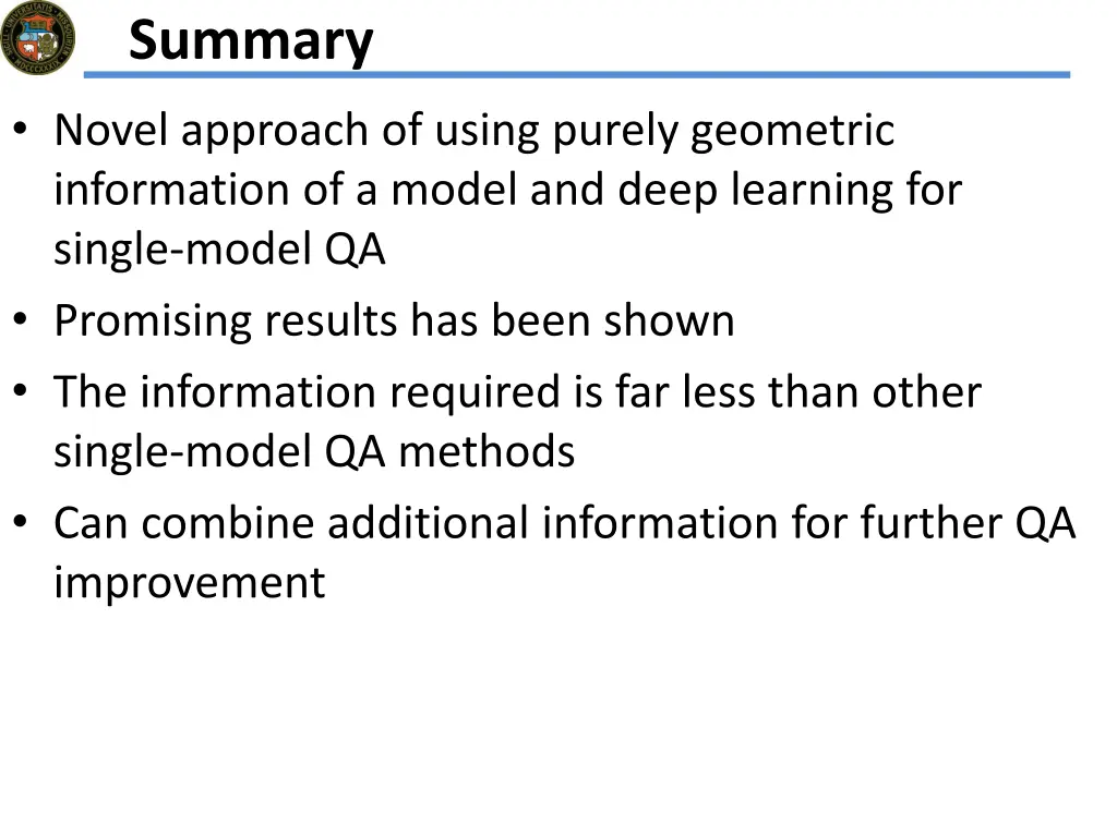summary