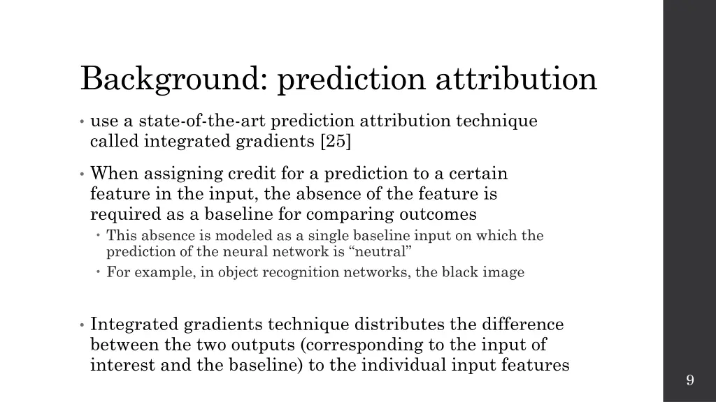 background prediction attribution 1