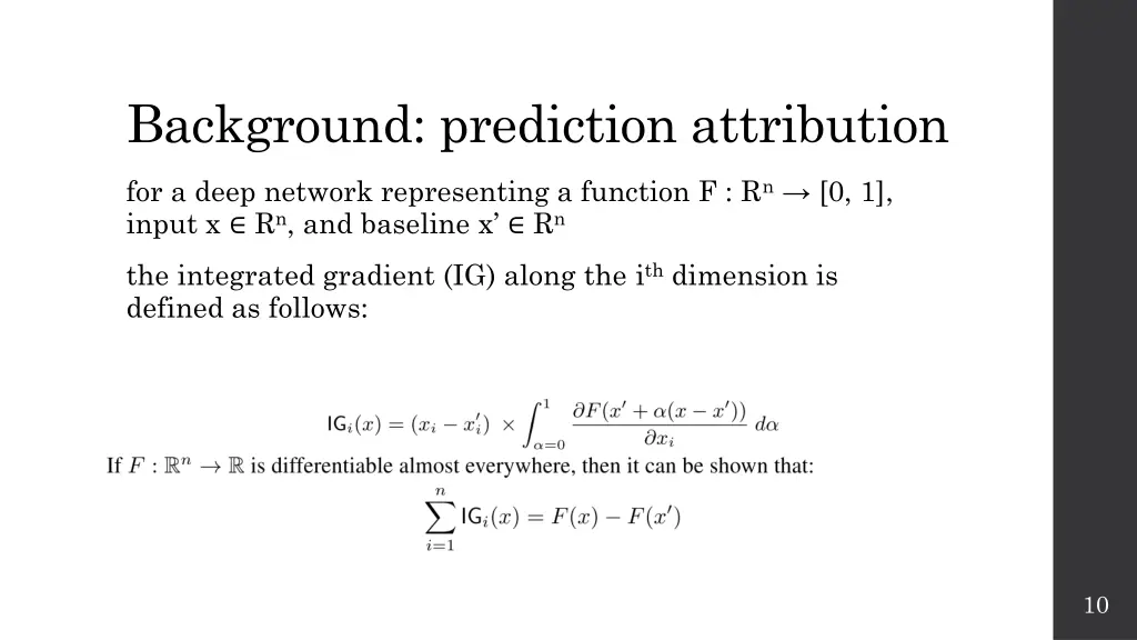 background prediction attribution 2