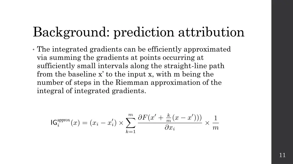 background prediction attribution 3