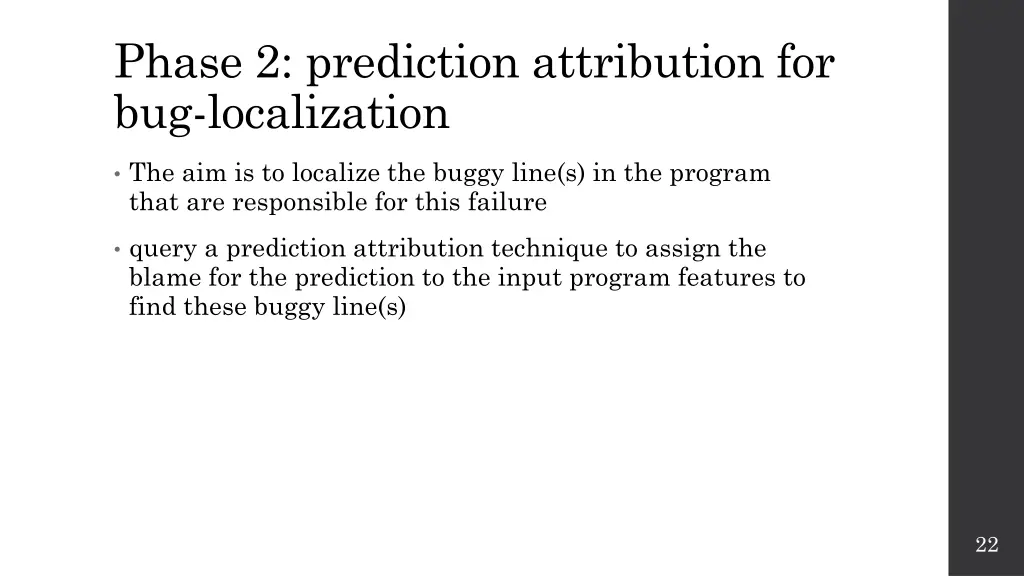 phase 2 prediction attribution