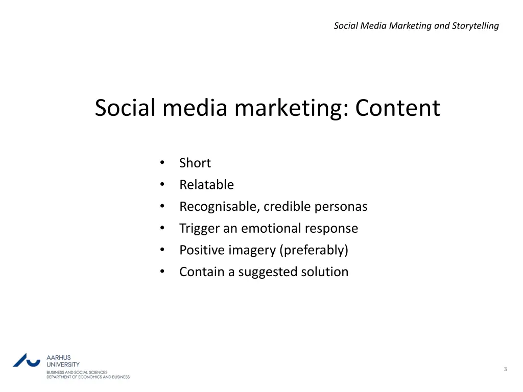 social media marketing and storytelling 2