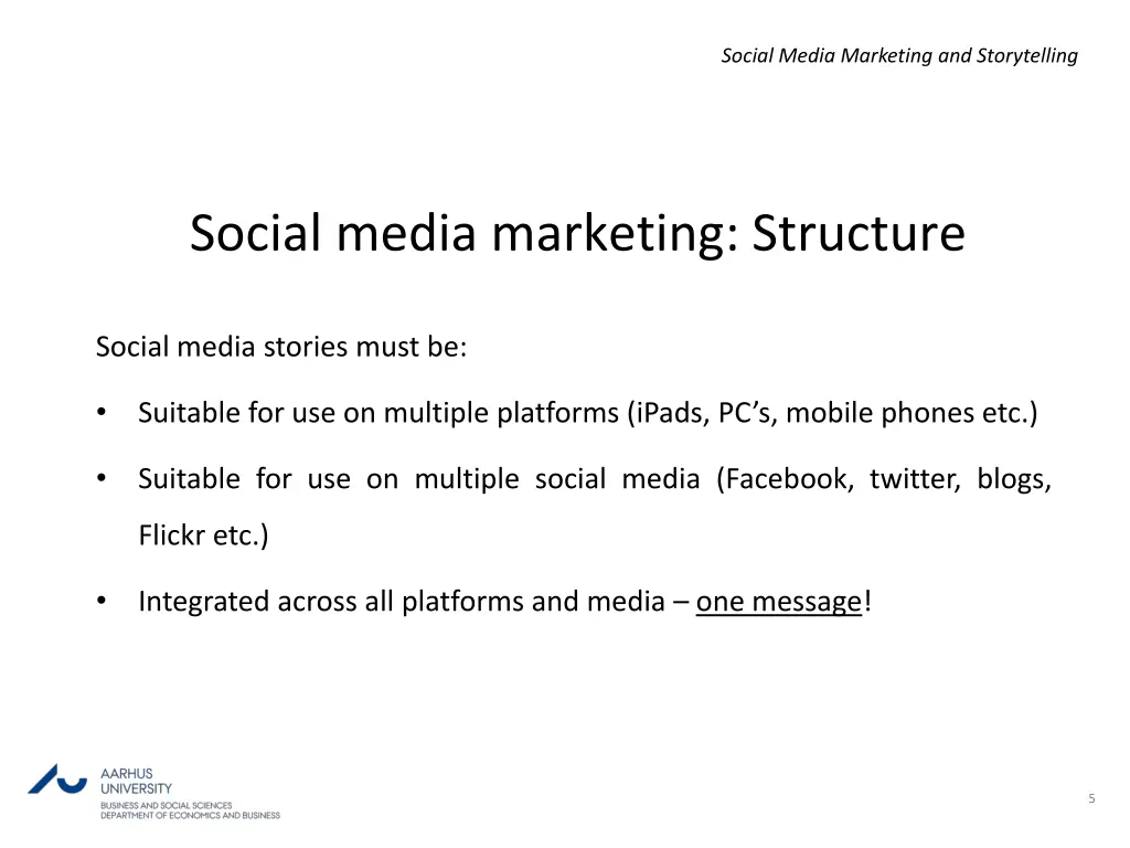 social media marketing and storytelling 4