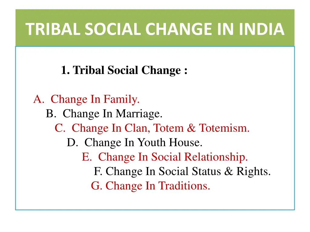 tribal social change in india 3
