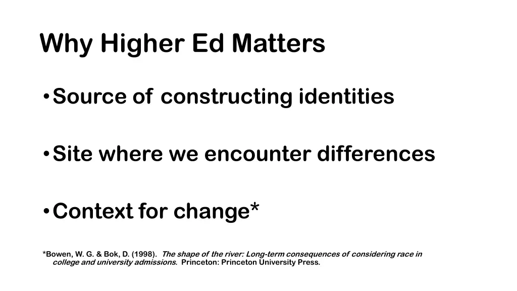 why higher ed matters