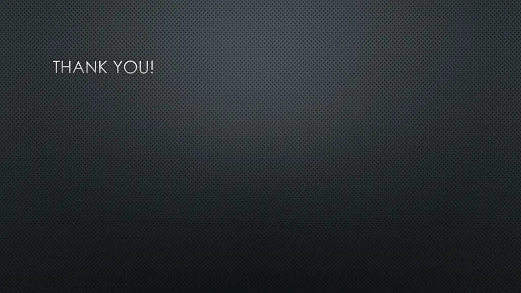 thank you