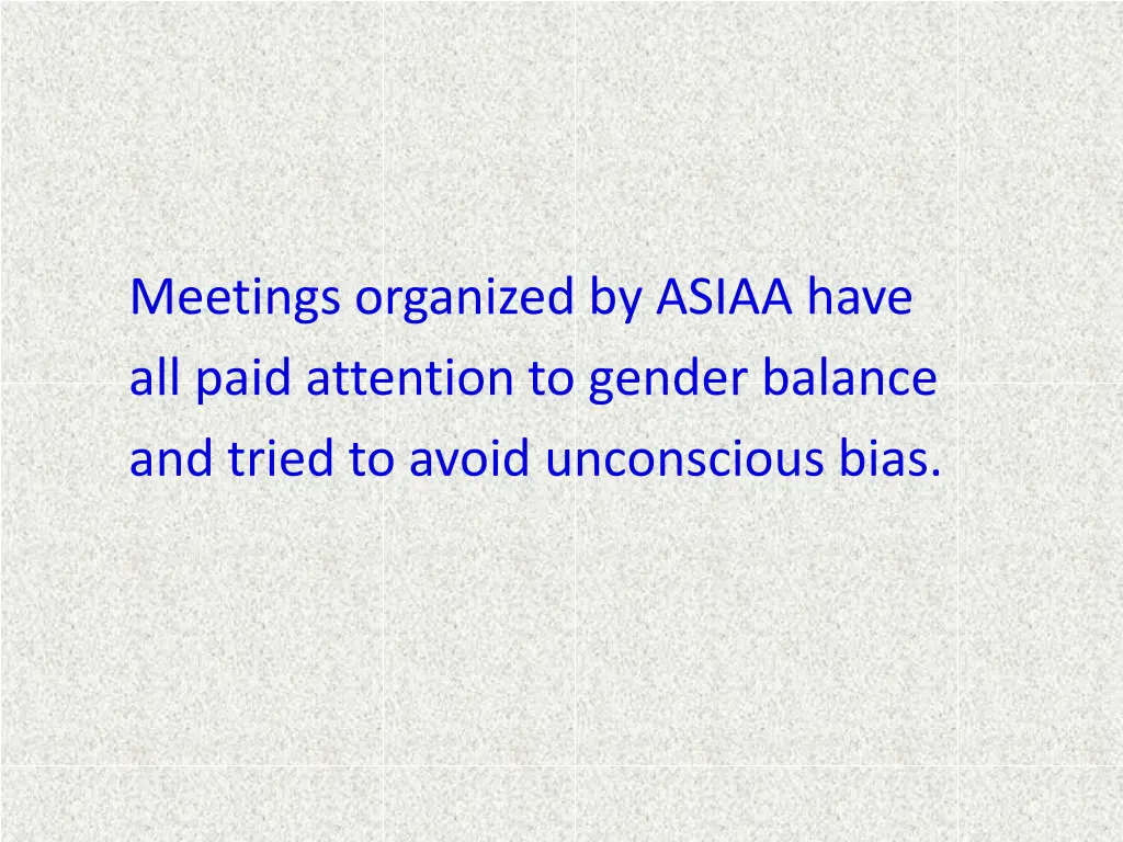 meetings organized by asiaa have all paid