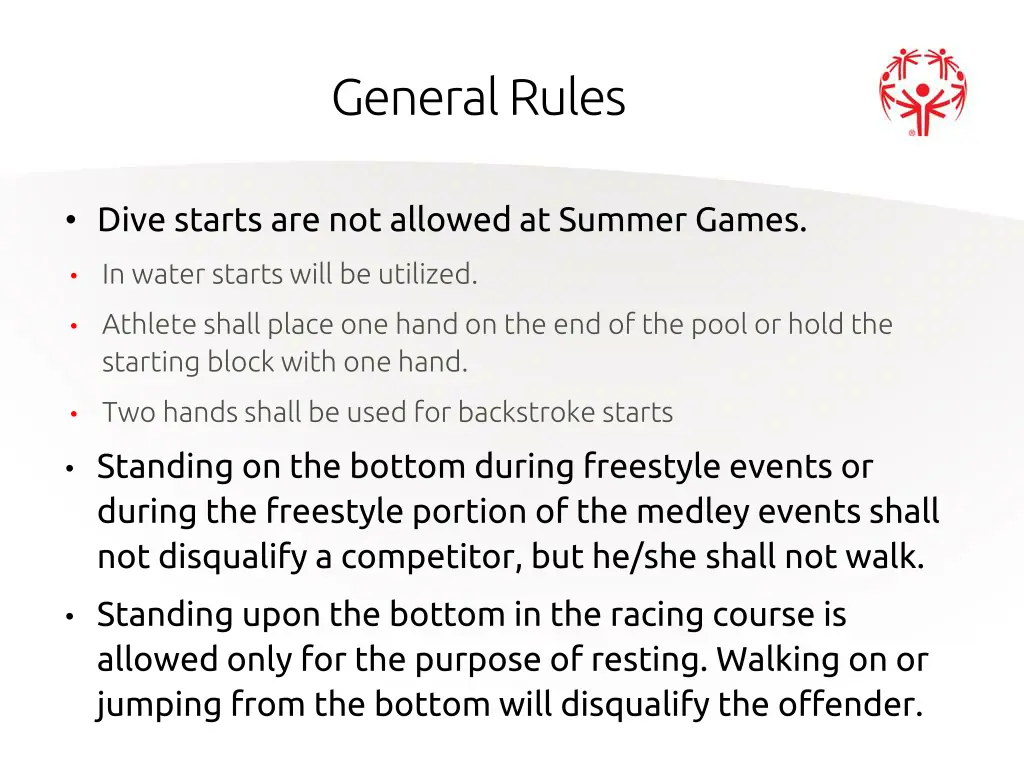 general rules 1