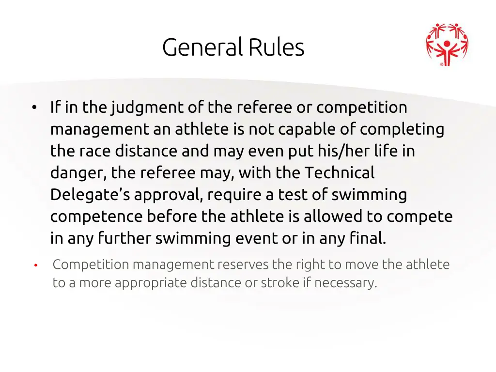 general rules 4