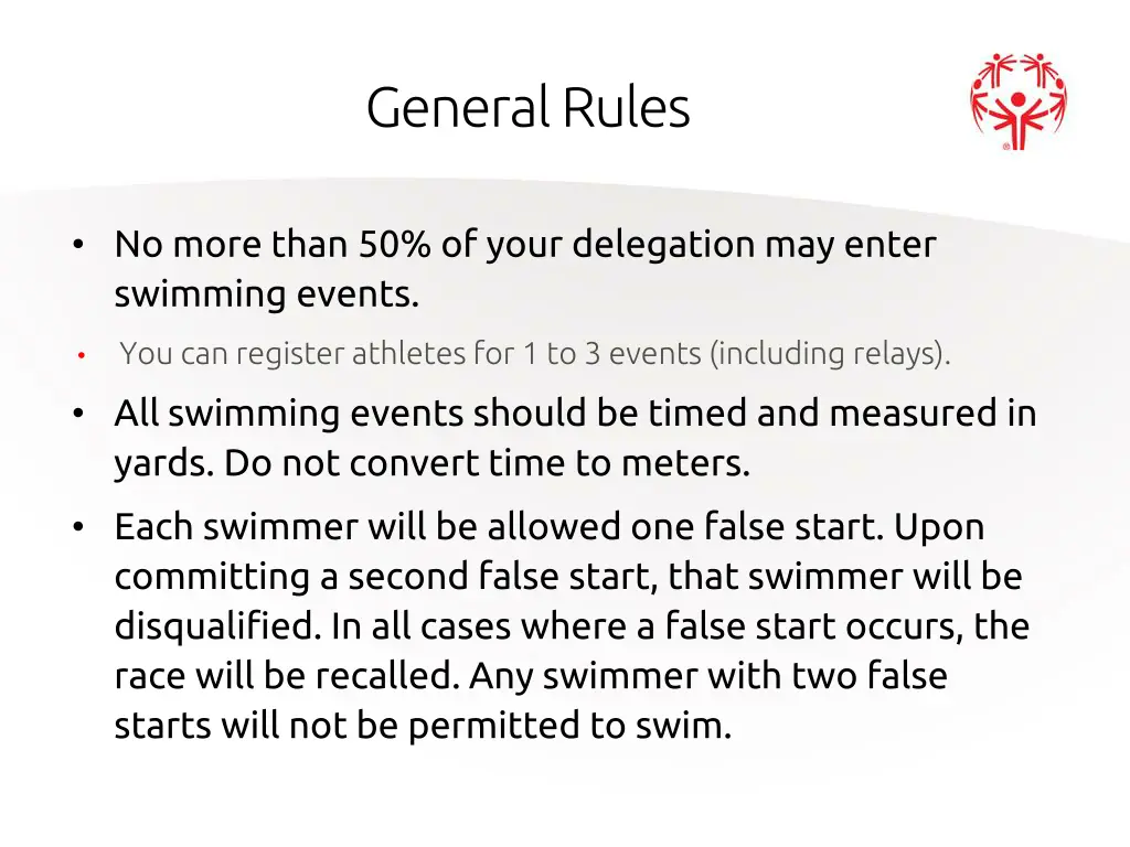 general rules