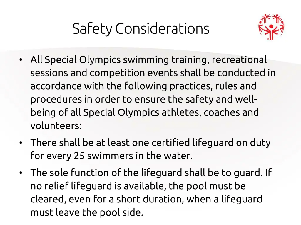 safety considerations