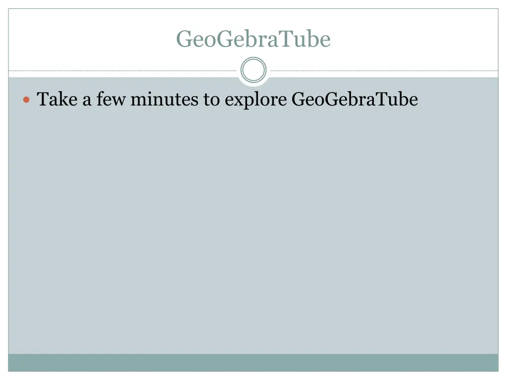 geogebratube