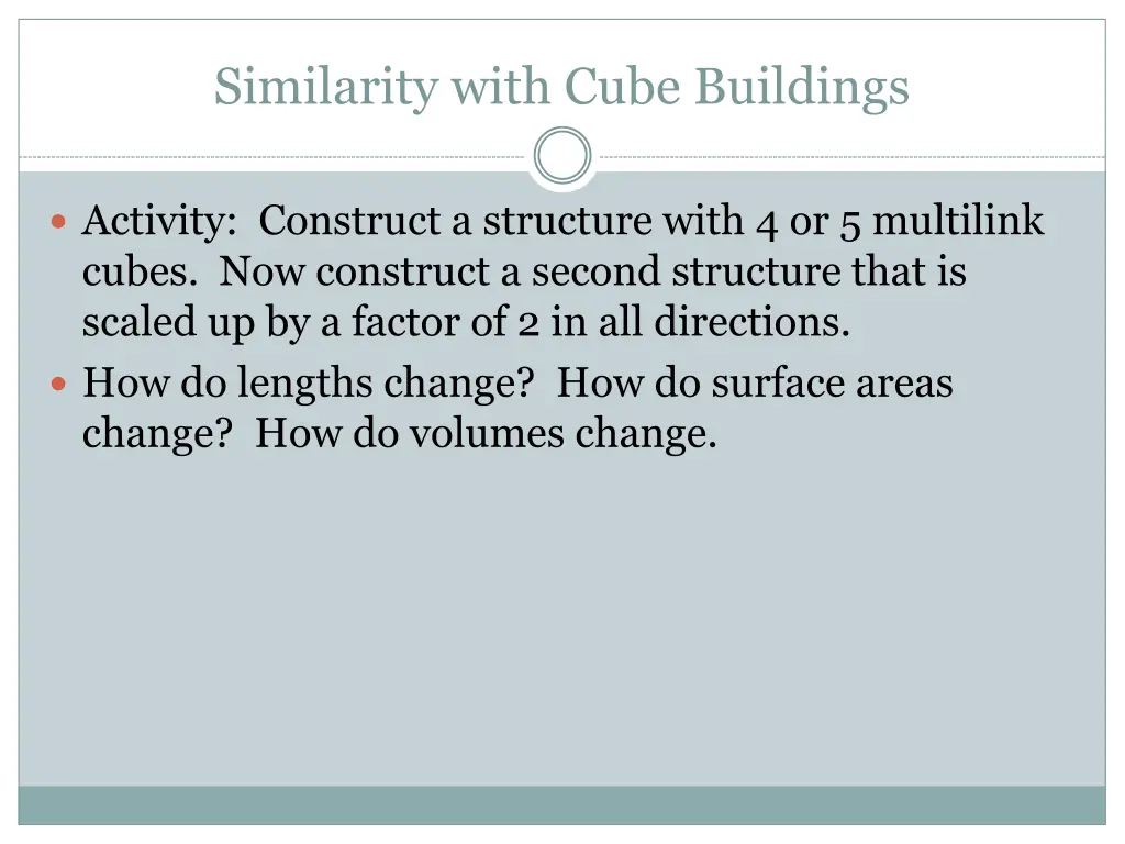 similarity with cube buildings