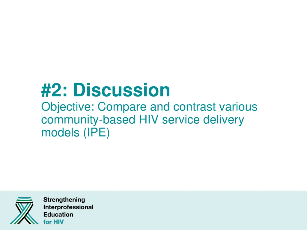 2 discussion objective compare and contrast