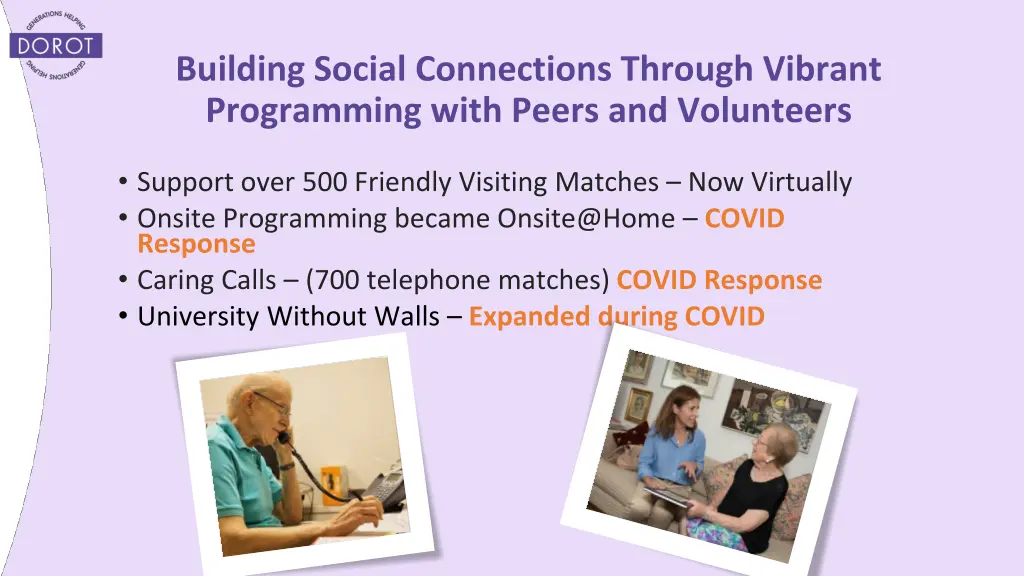 building social connections through vibrant