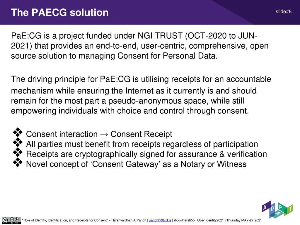 the paecg solution
