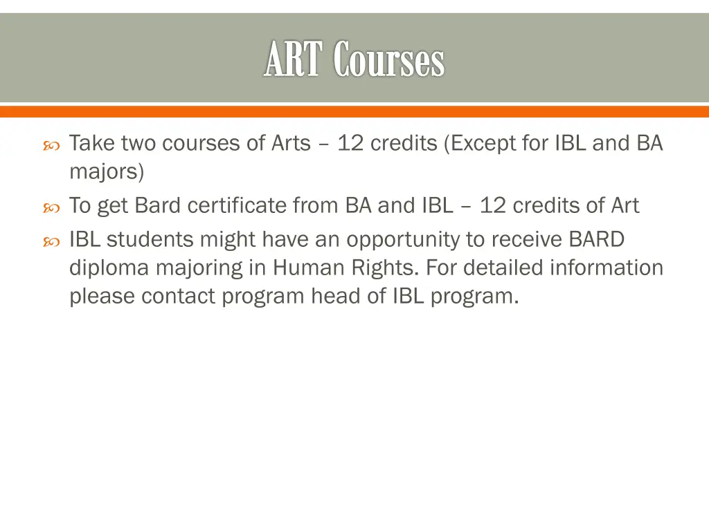 art courses