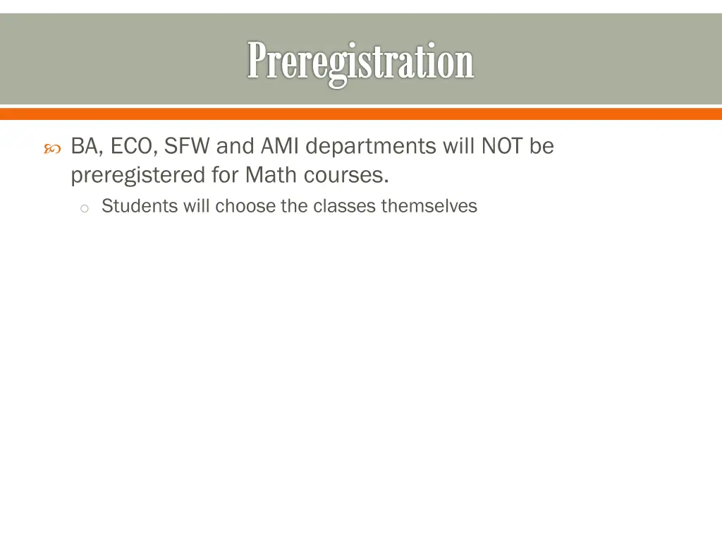preregistration