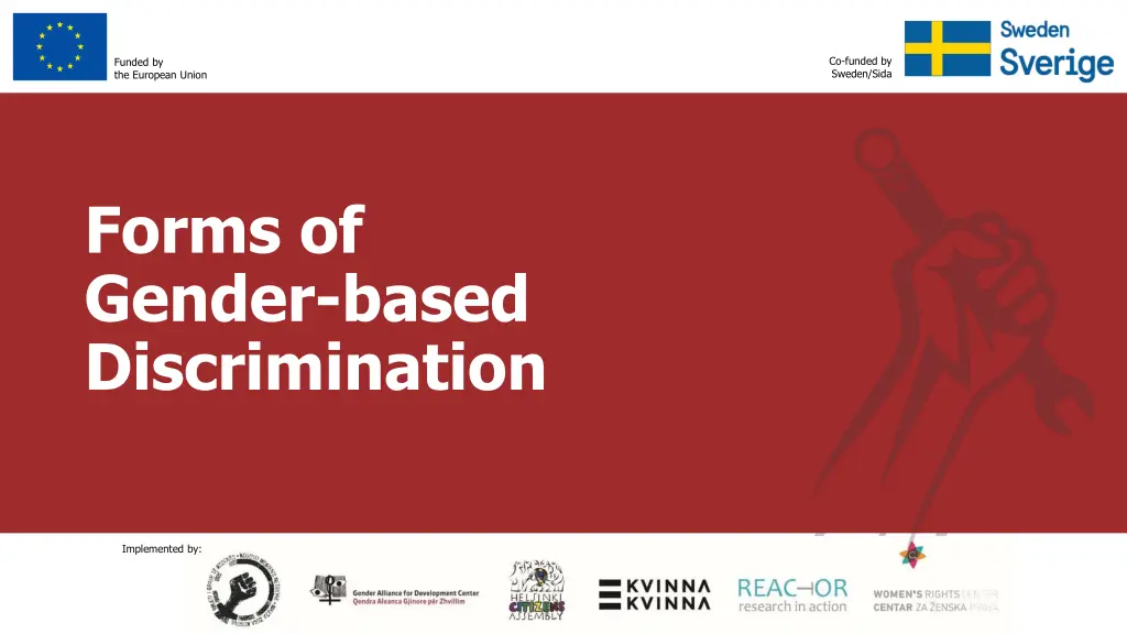 co funded by sweden sida 3
