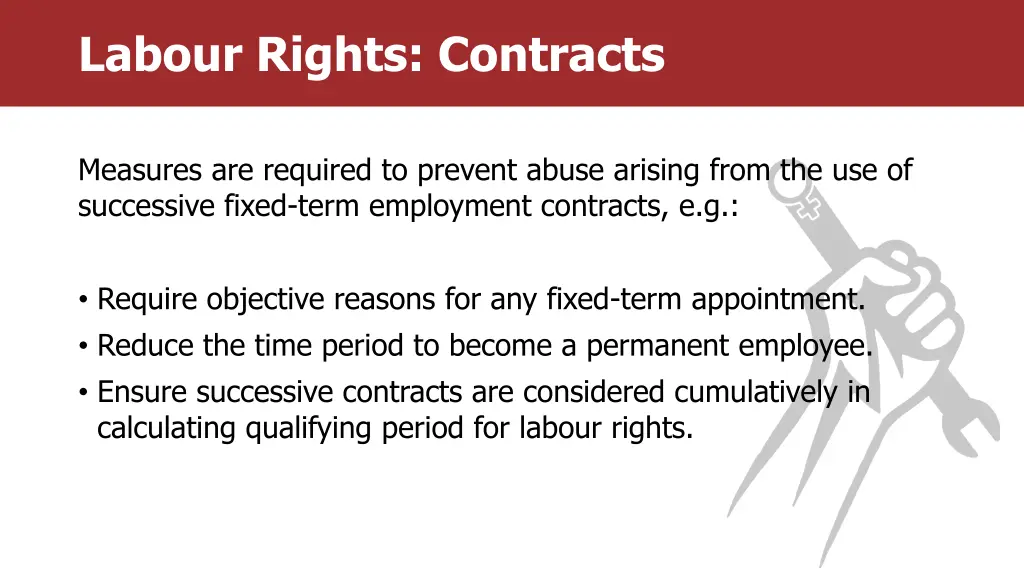 labour rights contracts